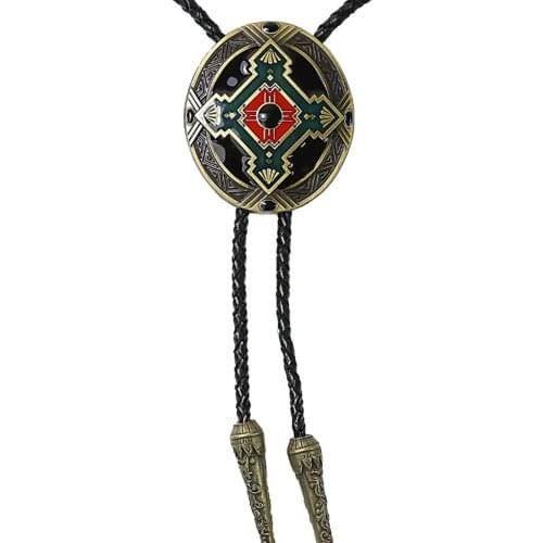 Art Bolo Ties Bola Tie Necktie Necklace Choker - Vintage Men