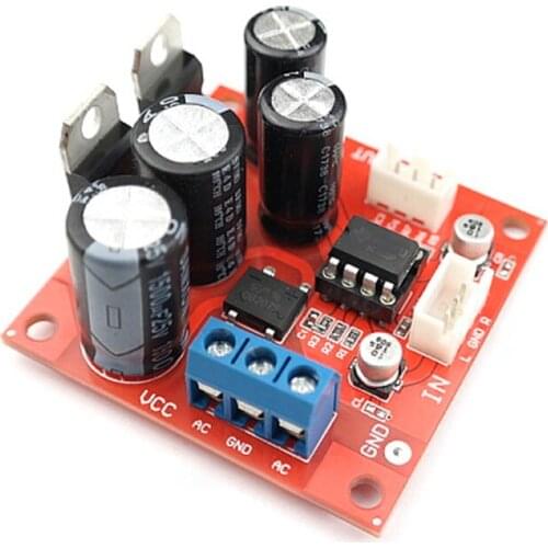 NE5532 Op Amp Dual Vinyl Record Player MM MC Phono Board Preamplifier Board AC 5-16V E3-002