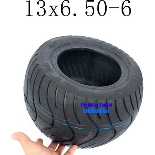 New Good Reputation 13x6.50-6 Tubeless Tyre Vacuum Tire for ATV QUAD Golf Buggy Mower Go-kart Lawnmowers