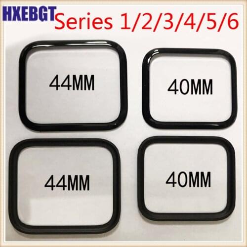 Glass Lens Repair For Apple Watch Series 1 2 3 4 5 38mm 40mm 42mm 44mm OCA Laminated Outer Glass Replacement Parts