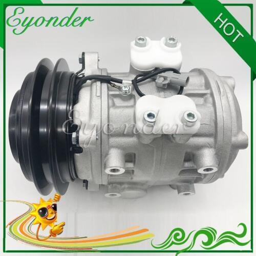 Made in China Aircon A/C AC Air Conditioning Compressor Cooling Pump 10P25B for Hino Rainbow for Toyota Coaster bus 24V