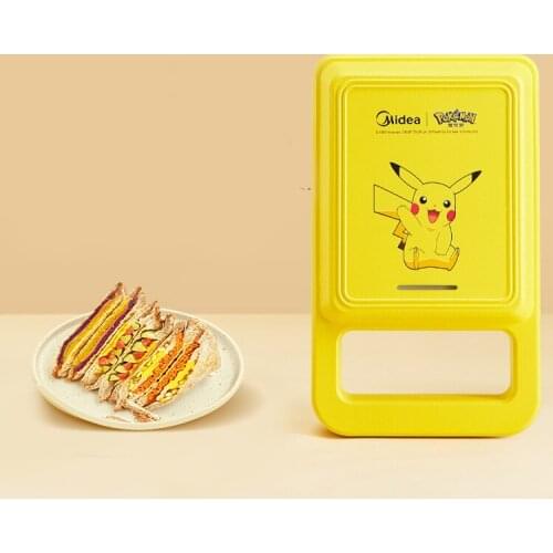Sandwich breakfast machine household small multifunctional waffle light Sandwich Toaster double side heating