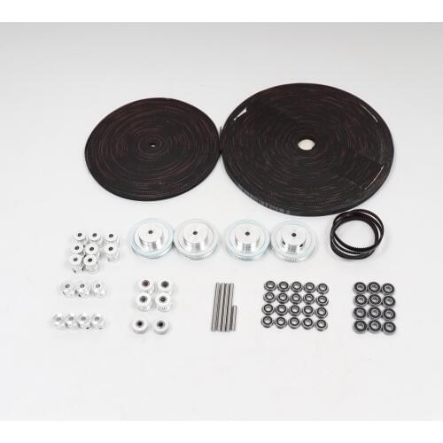 Blurolls Voron 2.4 3d printer Corexy motion parts Gates GT2 LL-2GT RF Open Belt 2GT 16T 20T pulley 188mm belt Shaft bearings