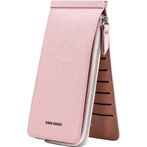Slim Long Designer Fashion Women Wallets Female Clutch Bag Ladies Coin Money Womens Purse Cuzdan Wristlet Walet Cartera