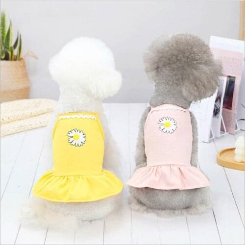Pet Skirt Dog Clothes Net Yarn Fluffy Skirt Pet Skirt Dress Lovely Casual Style Pretty Sweet Lovely Fluffy Pet Clothing