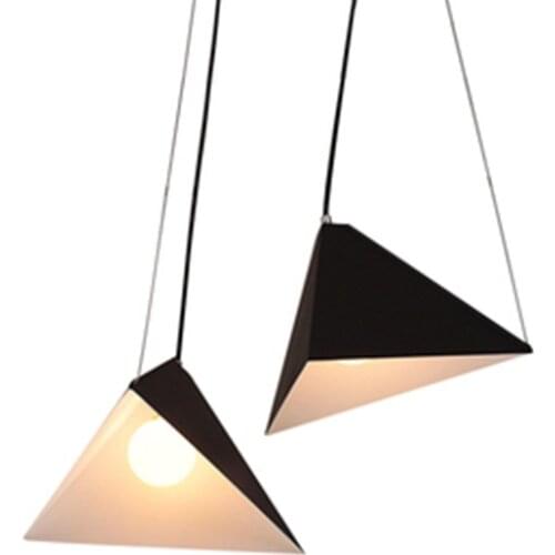 Nordic Iron Led Pendant Light Retro Creative Star Pendant Lamp for Bar Coffee Bedroom Hang Lamp Stair Light for Home Lighting