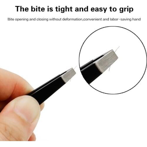 1Pcs Tweezers Eyebrow Tweezer Set Stainless Professional Eye Lashes Extension Tweezers Eyebrow Tongs Cosmetic Tools