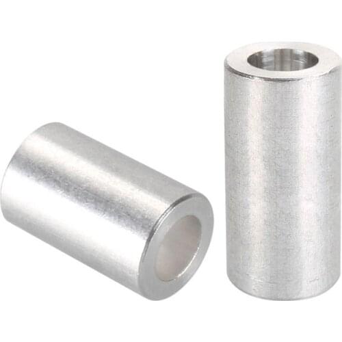 10 sliding pulley isolation pads aluminum gasket aluminum groove gasket gasket hole 5mm, suitable for 3D printer