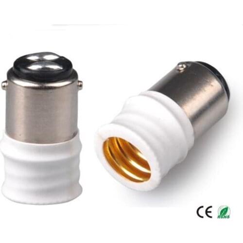 Out Ba15d inner E14 adapter BA15D E14 Conversion lamp holder