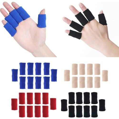 40 Pcs Finger Sleeves Support Thumb Splint Brace Finger Arthritis Wrap Tubes