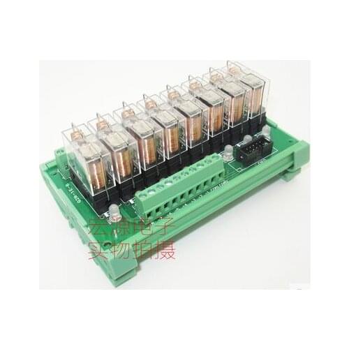 8 relay module PLC amplifying board drive control board DC24V 12V NPN / PNP compatible