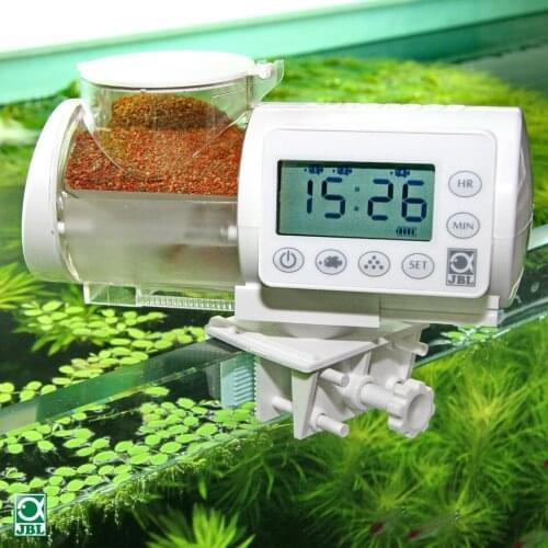 Automatic fish tank feeder, regular quantitative, moisture-proof, automatic feeding fish, feeding device. Digital Display