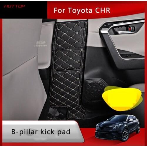 Car B Pillar Anti Kick Pad Anti Dirty Pad Car Interior Modification For Toyota CHR C-HR 2020