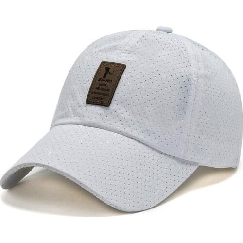 Quick Dry Mesh Cooling Baseball Hat Moisture Wicking Cap Athletic Running Sports Cap Dad Hat Portable Hats Unisex