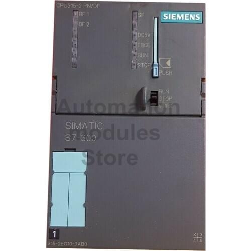 6ES7315-2EG10-0AB0 SIMATIC S7-300 CPU 315-2 PN/DP CENTRAL PROCESSING UNIT 6ES73152EG100AB0 Original Brand New 1 Year Warranty