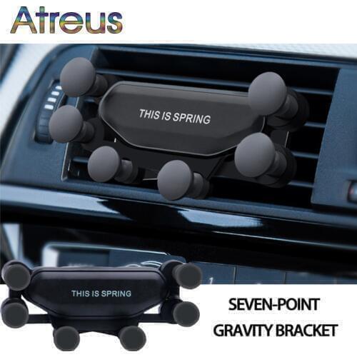 Gravity Car mobile phone Holder For Seat Ibiza Leon mk3 mk2 FR Mazda 6 CX-5 Renault Duster Trafic Megane 2 3 Logan Sport twingo