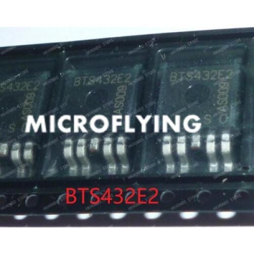 2PCS BTS432F2 BTS432F BTS432 TO-263-5 Intelligent power switch IC