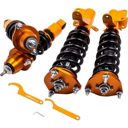 4PCS Coilover Kit For Honda Civic 2001 2002 2003 2004 2005 EM2 Suspension Shocks Struts adjustable damper height