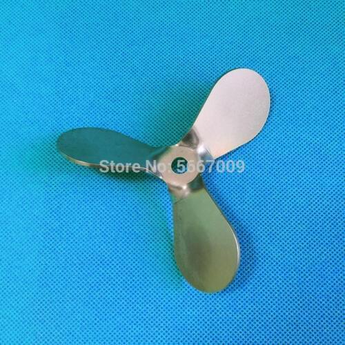 1pcs lab 304 stainless steel DIA4cm to 12cm three blade propeller three-leaf paddle for laboratory mixer equipment