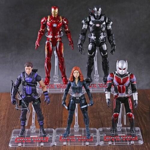 Marvel Avenger Action Figure Movie Anime Super Hero Iron man Captain America Hulk Thanos Spider Man Gift Toys for Kids