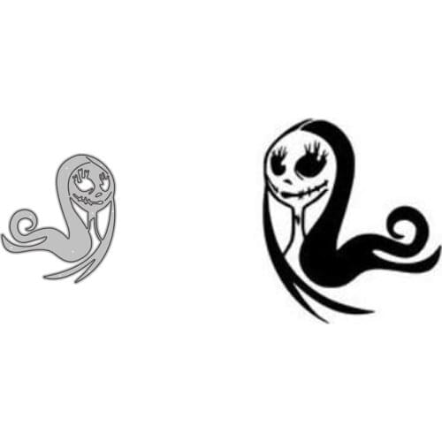 Metal Cutting Dies Ghost Beauties Stencils for DIY Scrapbooking Photo Album Embossing New 2021