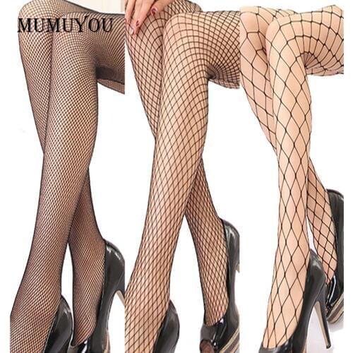 New Fashion Lattice Fishnet Pantyhose Stock Womens Lady Girls Sexy Thin Stockings Mesh Nylon Tights Long Punk Hot 208-003