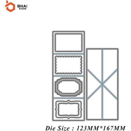 New Arrivals 3D Surprise Card Metal Cutting Dies for DIY Scrapbooking Album Paper Card Embossing Decor Crafts Die Cuts