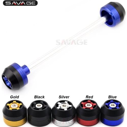 Front Fork Wheel Slider Crash Protector For SUZUKI GSR750/GSX-S750/GSX-S 1000 Motorcycle Accessories Bobbins Performance