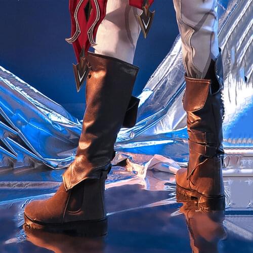 Pre-sale Genshin Impact Tartaglia shoes Game cosplay Costume suit accessories shoe cover cos shoes