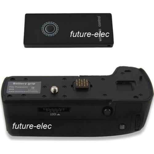 Vertical Shutter Battery Handle Hand Grip Holder For Panasonic Lumix DMC-GH5 GH5 Camera as DMWBGGH5+2.4G Wireless Remote Control