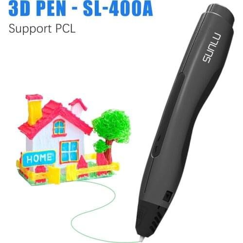 Enotepad 3D Pen Kids SL-400A 3D Scibble Pen For Creation Low Temperature PCL 3D Pen Prevent Burns SUNLU 3D Drawing Pen Box Set