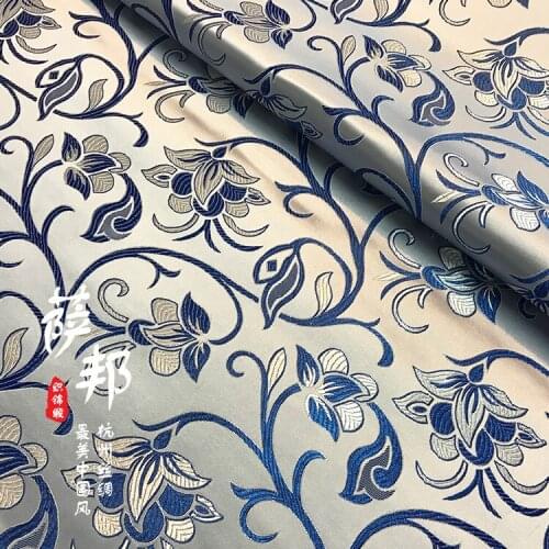50cm * 75cm / Piece, Rattan Jacquard Silk Cloth, Clothing Table And Flag Tablecloth Curtain Pillow Cloth, DIY Manual Material