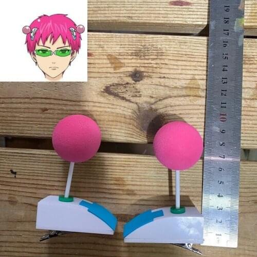 BIG Saiki Kusuo no Psi Nan Sainan Hair Pin Hairpin Cosplay Prop 1 Pair 9cm