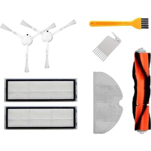 Side Brush Main Brush Filters Mop Cloth for Xiaomi Mijia 1C Stytj01Zhm Robot Vacuum Cleaner Parts Accessories