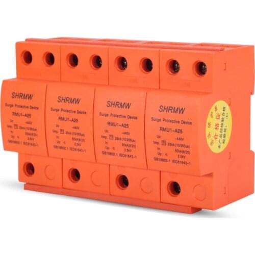 Protector 4P25KA surge protector 10/350us model RMU1 surge voltage limiting type