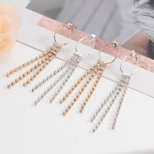 Tassel Earrings For Women Vintage Dangle Drop Earring wedding Pendientes Jewelry for Women Best Gifts E557
