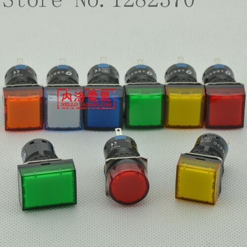 [ZOB] original 16mm LED R G B Y W O XB6EA / C / DV * BC XB6EAV3BC LED 24V --20pcs/lot