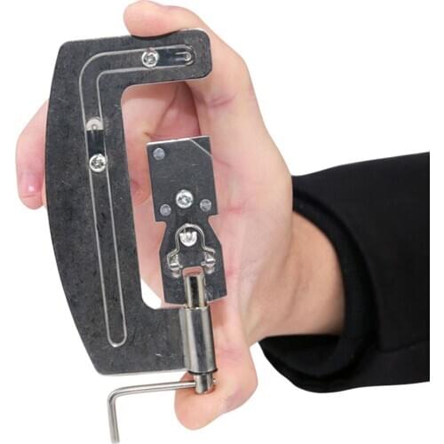 1pc Flaky Stainless Steel Fishing Hook Tier Knots Tie Loop Tyer Tools Kit Fishing Line Knotter Tying Fishing Tool