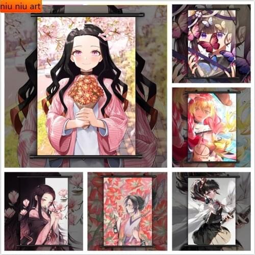 Tsuyuri Kanao Anime 5D DIY Full Diamond Embroidery Diamond Inlaid Diamond Mosaic Cross Stitch Kits Room Decoration