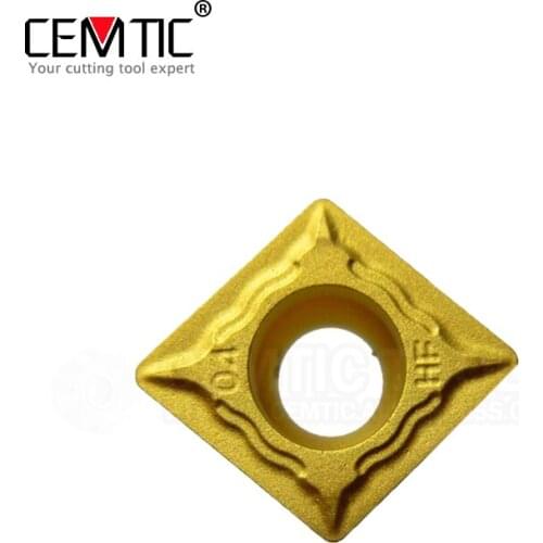 Free Shipping Of 10Pcs/Lot General Turning Inserts CCMT060204-HF YBC151 YBC251 For Inner Hole And Outer Circle Of Steel