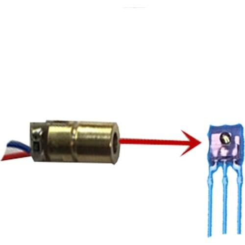 DC5V laser Beam Sensor Detector Alarm detect distance max 10m