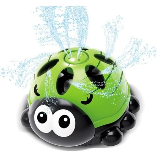 Kids Outdoor Water Spray Ladybird Toy Summer Cooling Cartoon Lightweight Bathing Doll Toy for Bathroom Backyard