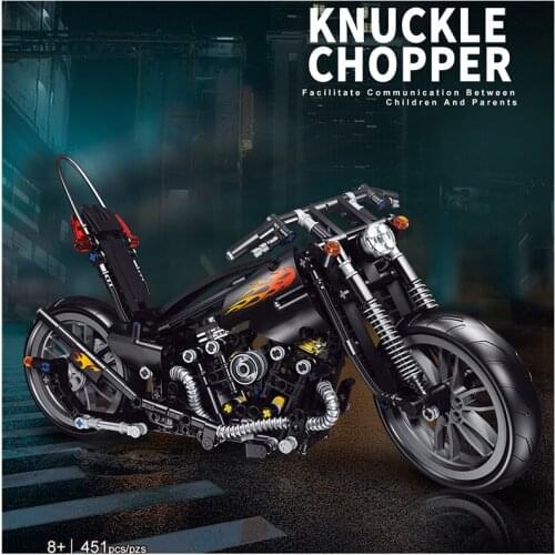 NEW Creatored Expert Motorcycle City Bricks Model Technical Motorbike Building Blocks Toys For Children Kids Boys Gifts