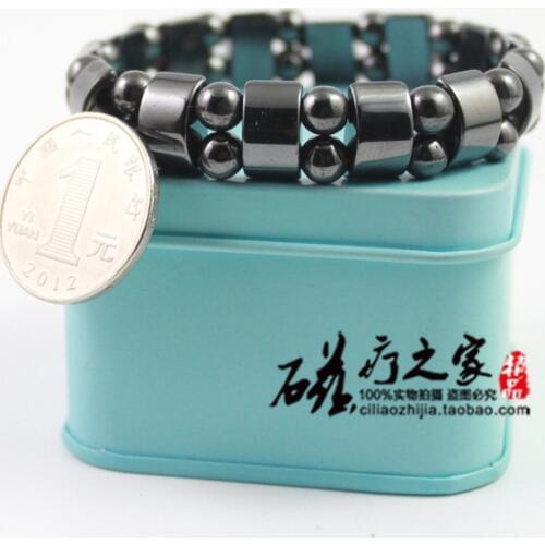 Magnetic Hematite Bracelets Healing Therapy Energy Bangles for Men and Women Jewelry