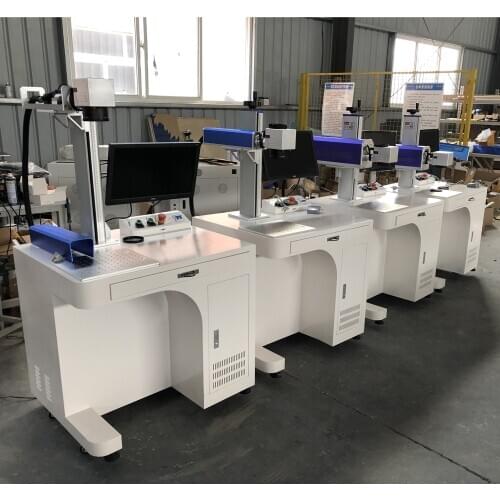 Raycus JPT 20W 30W 50W 100W Desktop Optical Fiber Laser Marking Machine Price for Metal Plastic 2020 Laser Engraver