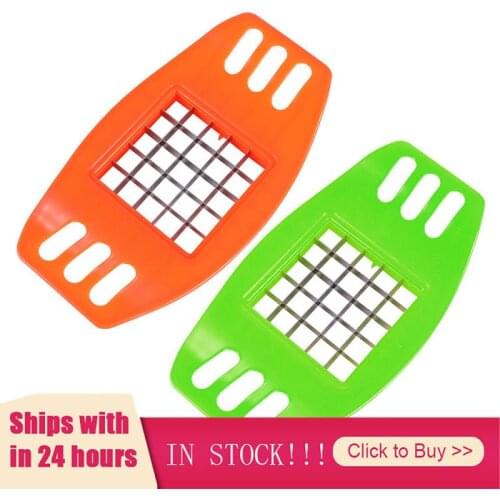 Stainless Steel Vegetable Potato Slicer Cutter Chopper Chips Making Tool Potato Cutting Fries Tool Kitchen Accessories