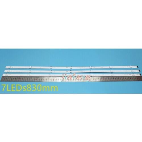 New 30pcs/lot 7LED LED Backlight strip for LG 43UK6400 43uk6090 43UK6200 43UK6300 LC43490086A 3PCM00789A 303LG430003 LC43490089A