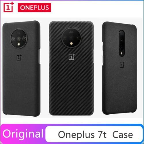 Original from Oneplus 7T 8 pro Case Oneplus Official Protective Cover Nylon bumper Sandstone Case one plus 7T Pro 8T 7 Pro 6T 8