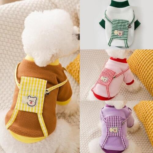 Mini Excellent Backpack Design Pet Dog Shirt Two-feet Dog Shirt Cartoon for Puppy