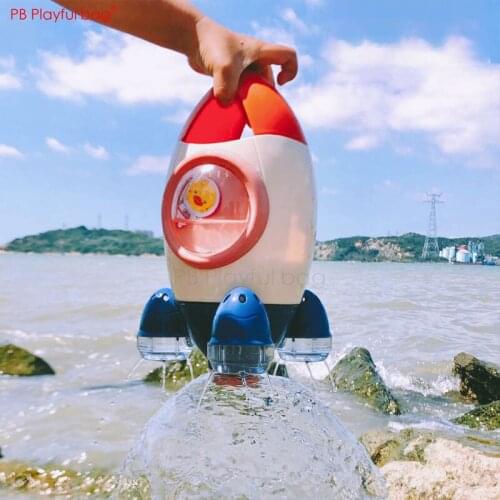 PB Playful bag Baby bathroom water bath toys childrens water jet rocket creative electric shower hot summer fun gift vd08